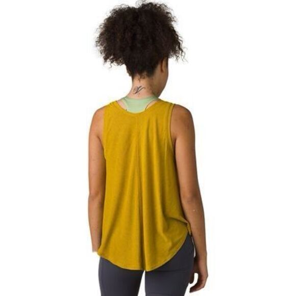 PRANA Women’s Yellow Sleeveless Eldora Reversible Tank Top Size Small - Picture 2 of 8
